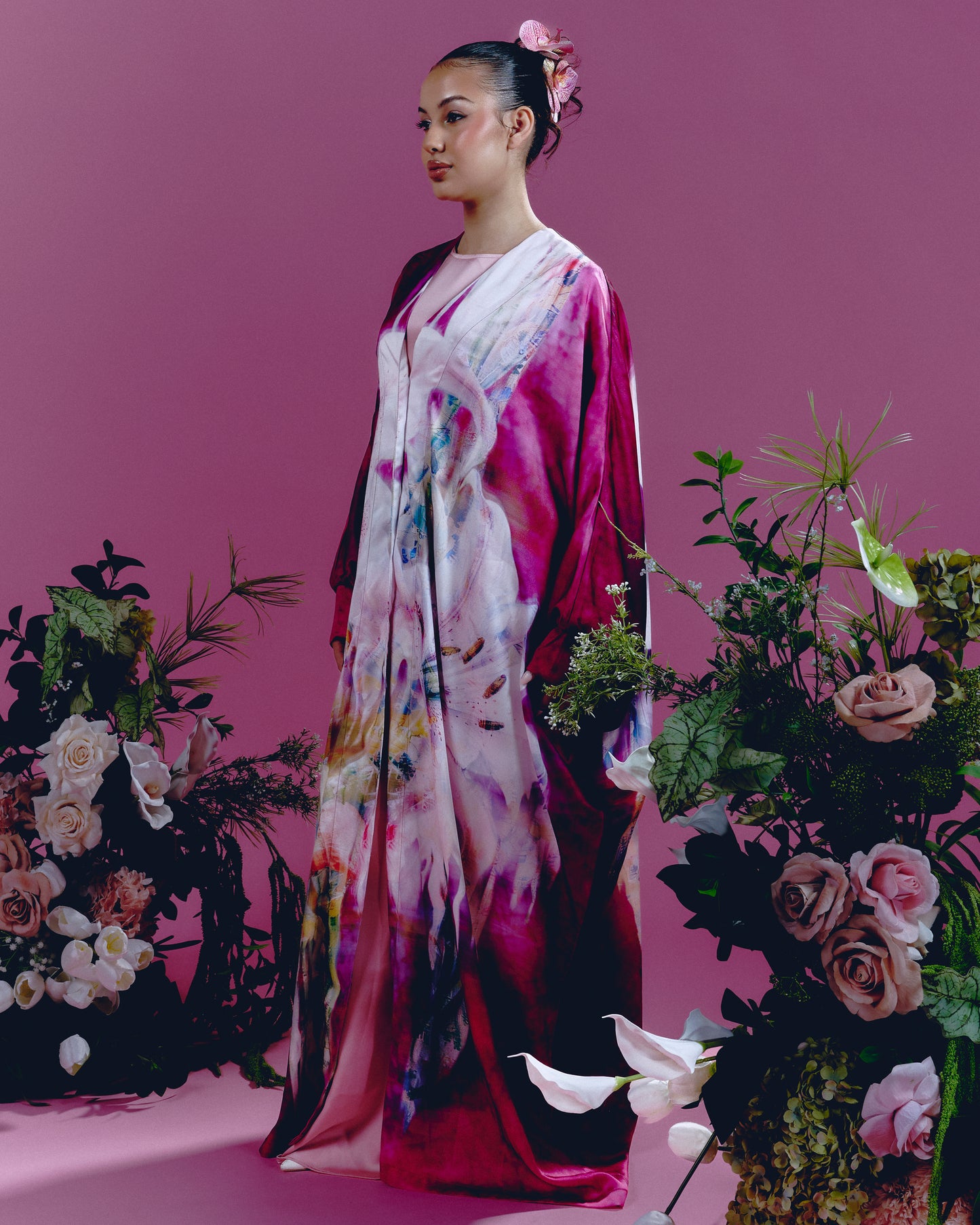 Pink Lily Abaya