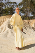 Mouna Dress - Butter Yellow