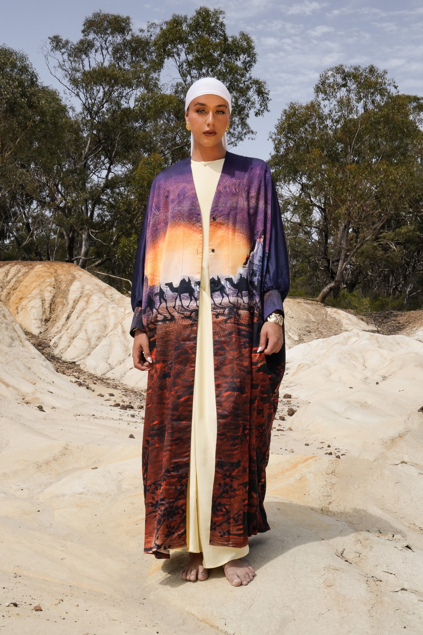 Sunset Abaya