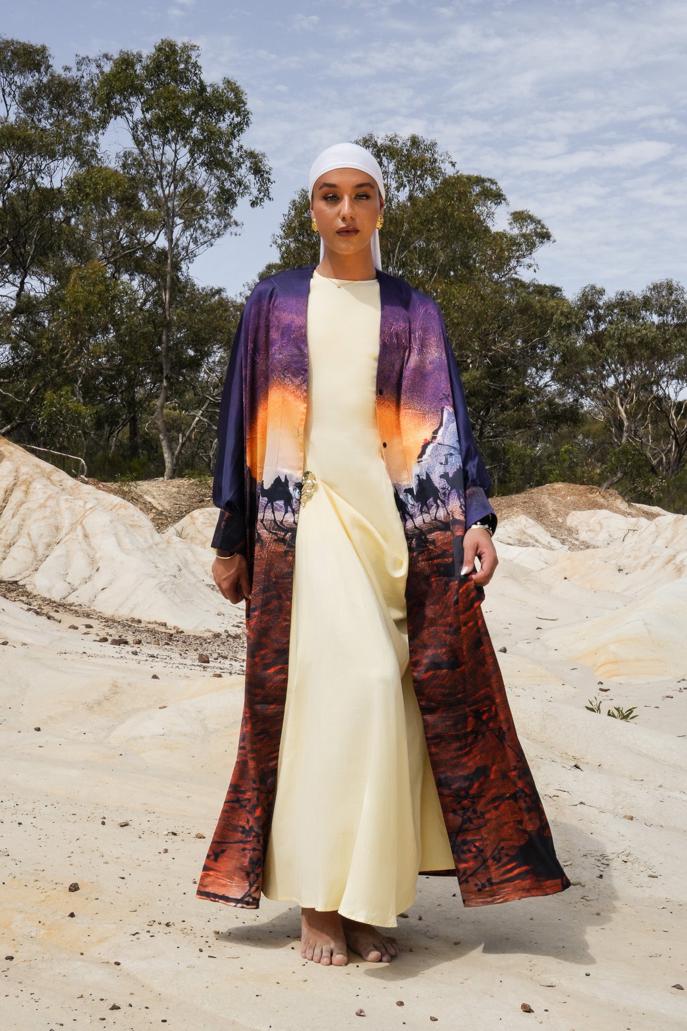 Sunset Abaya