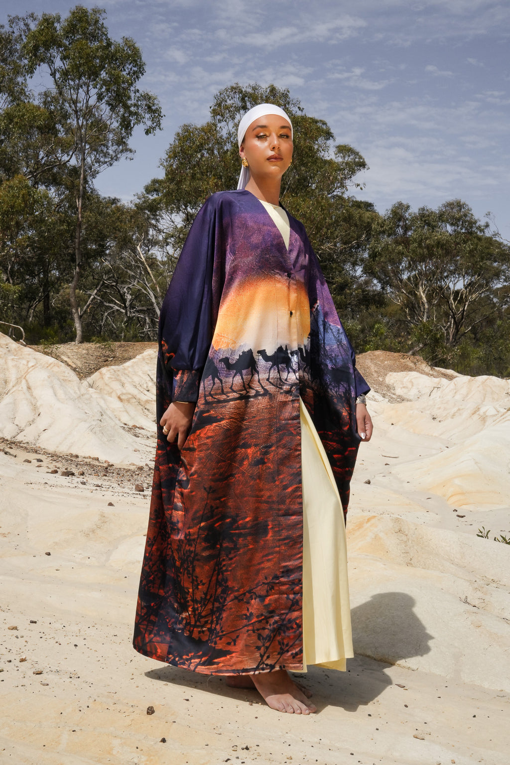 Sunset Abaya