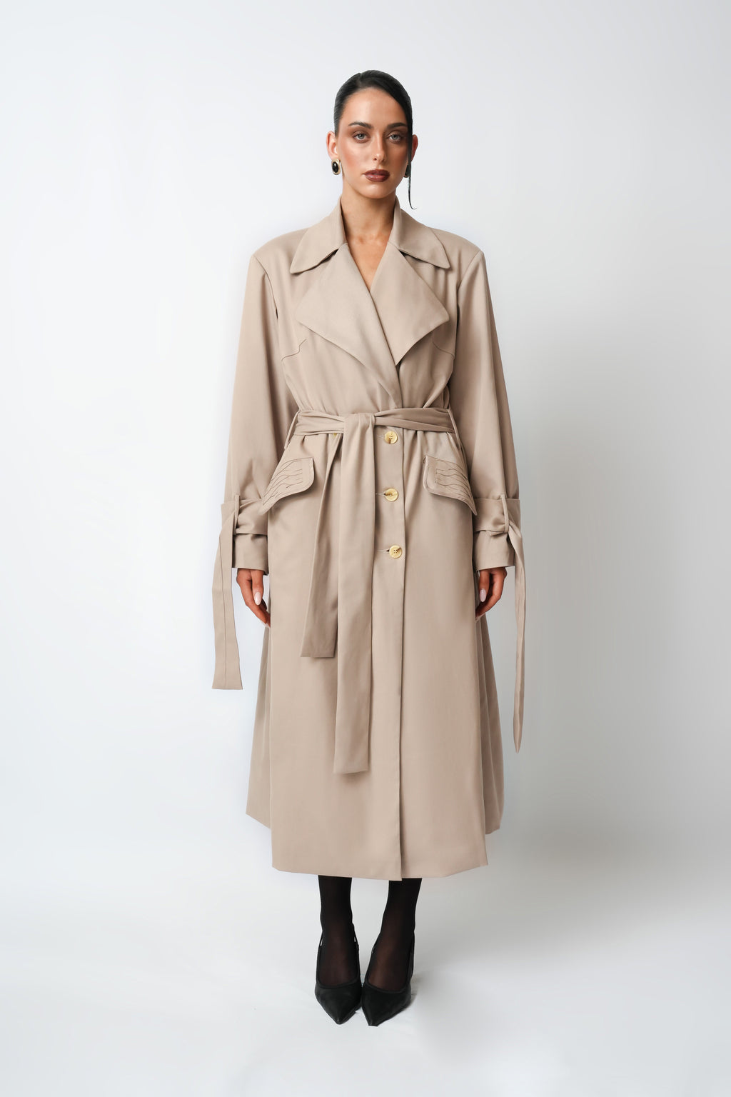 Beige Kai Coat