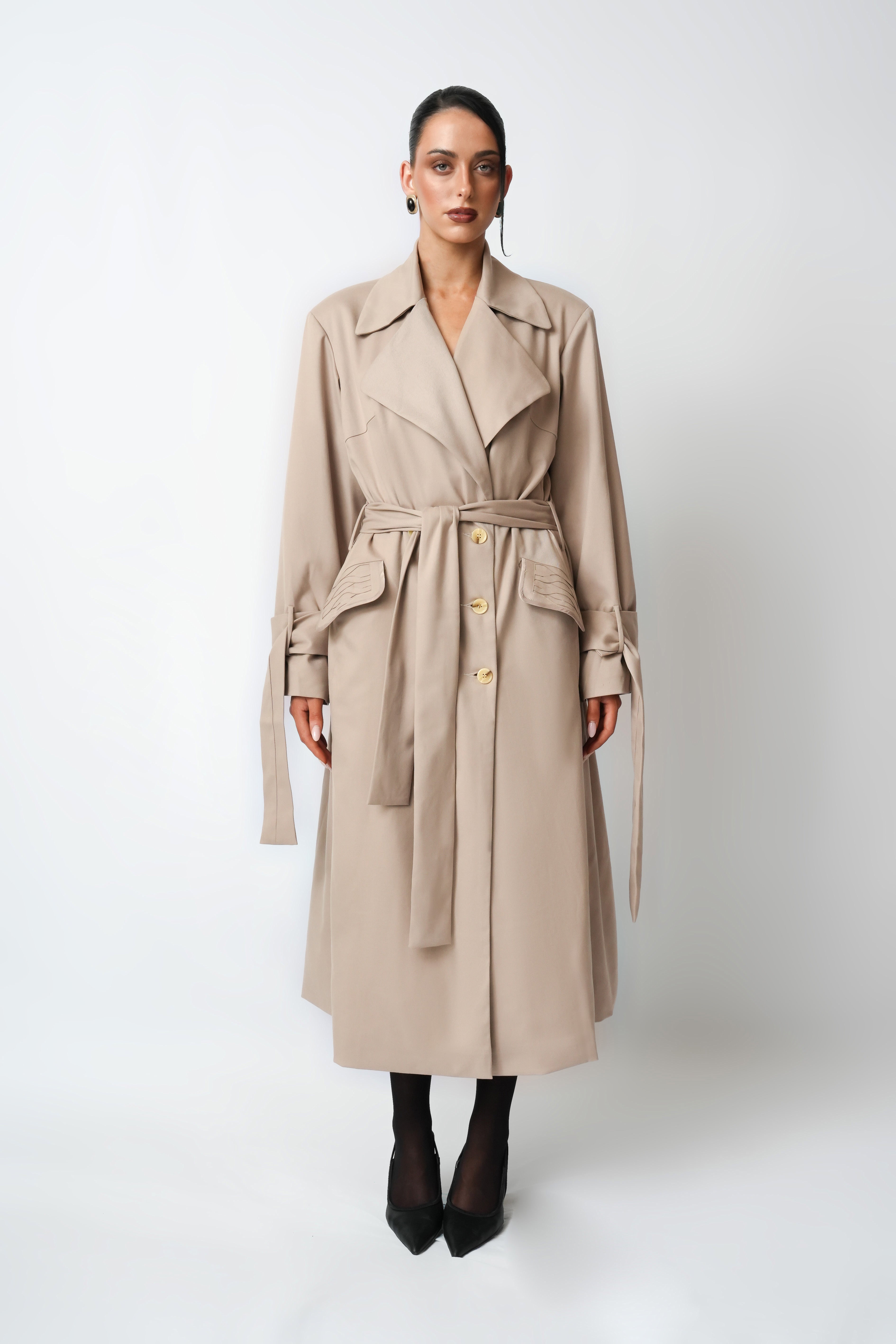 Beige Kai Coat