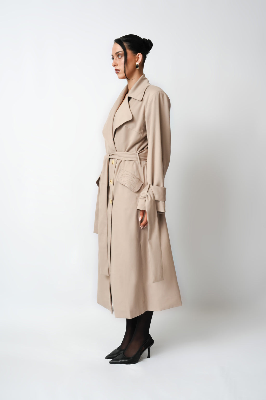 Beige Kai Coat