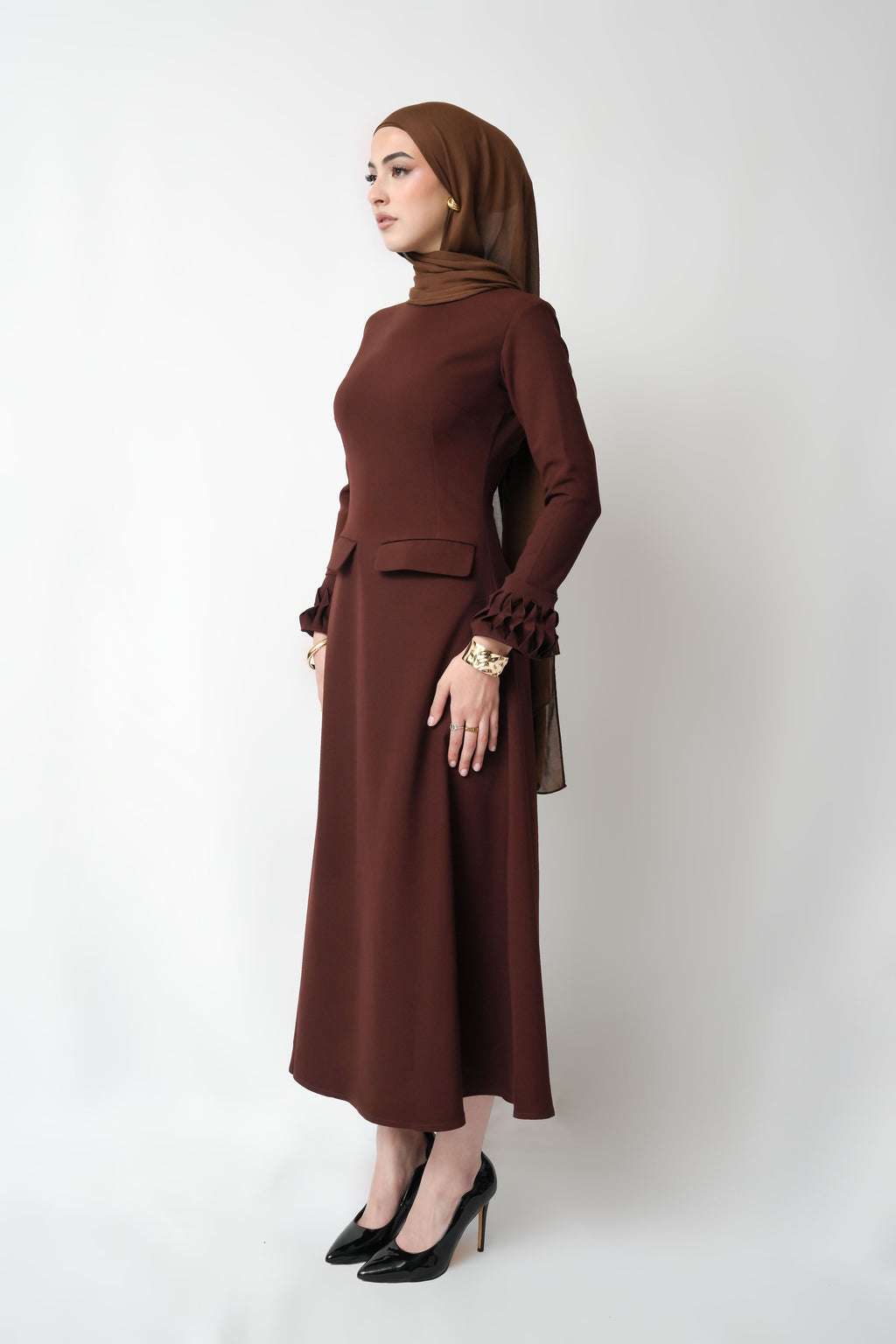 Brown Sora Dress