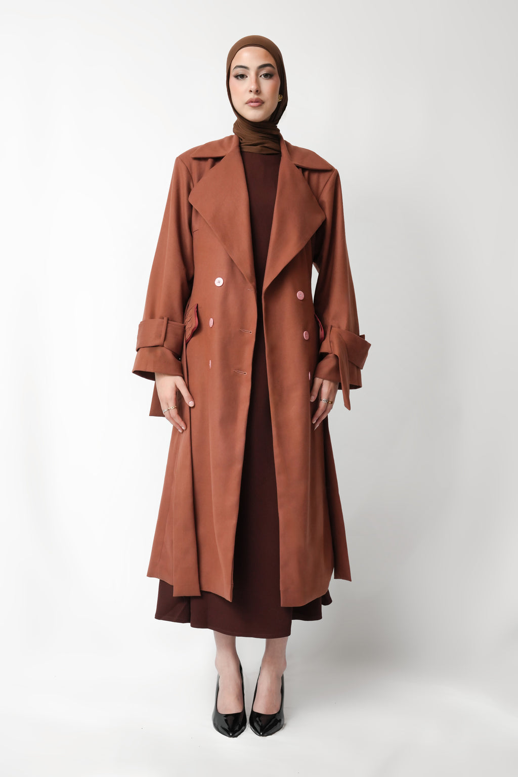 Burned Orange Kai Coat