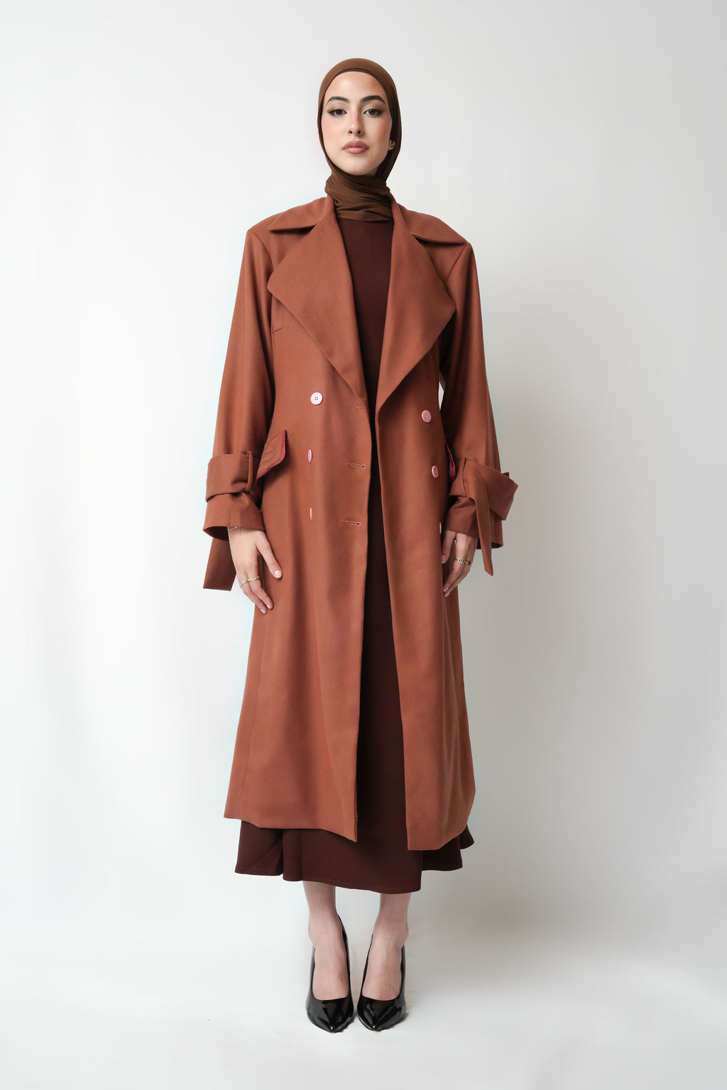 Burned Orange Kai Coat