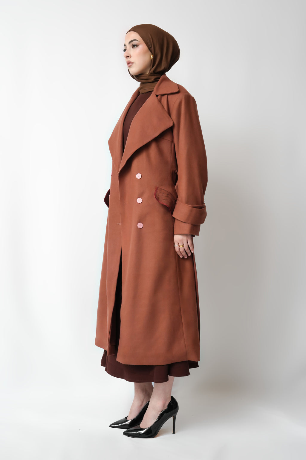 Burned Orange Kai Coat