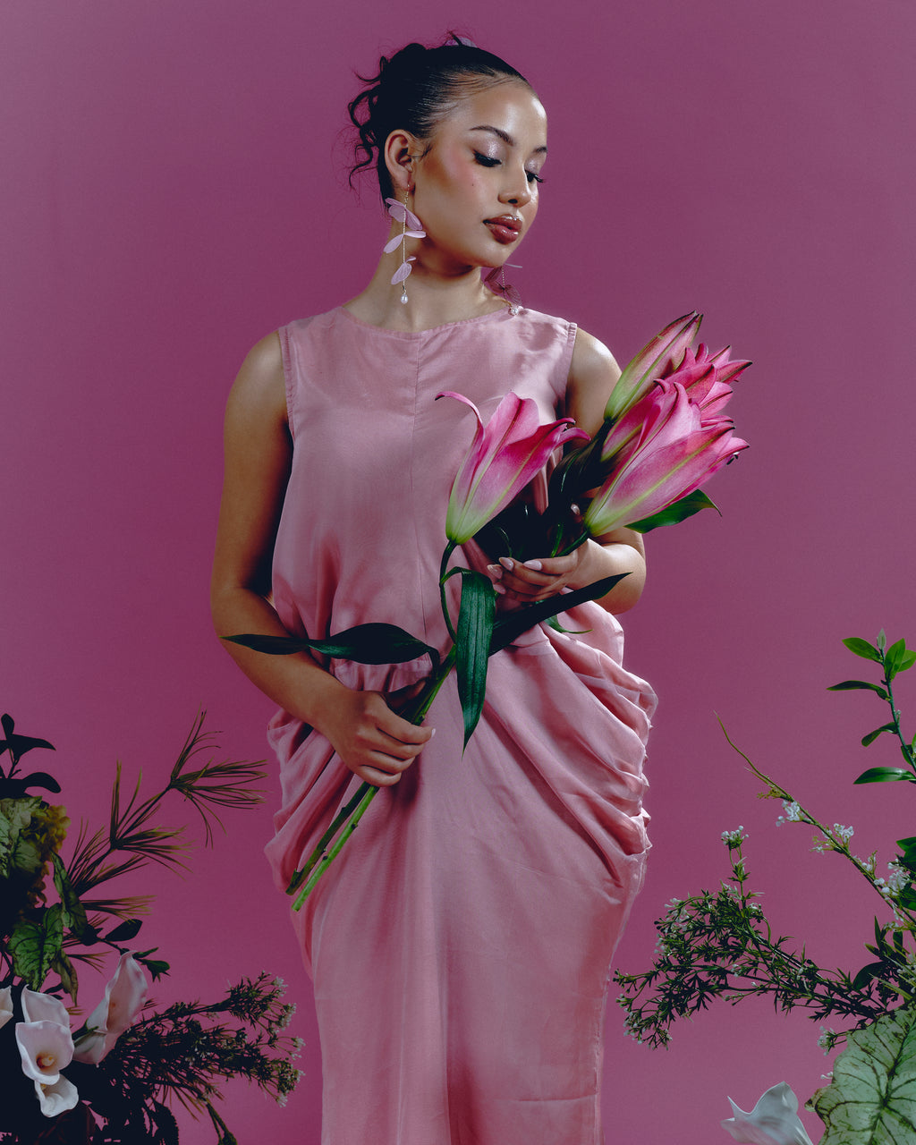 Pink Melting Dress