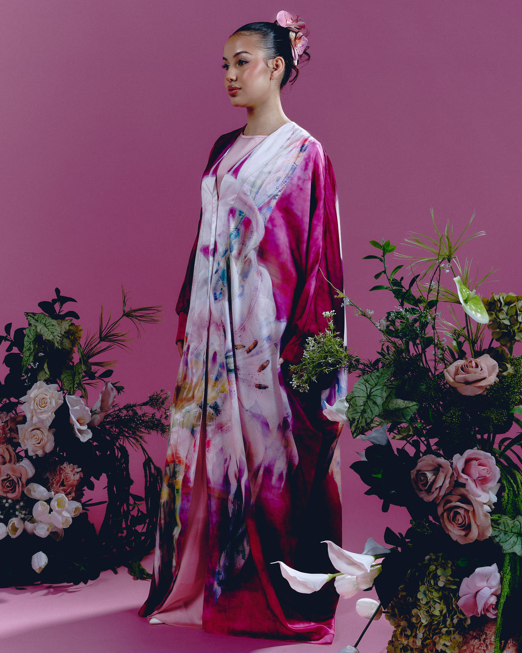 Pink Lily Abaya