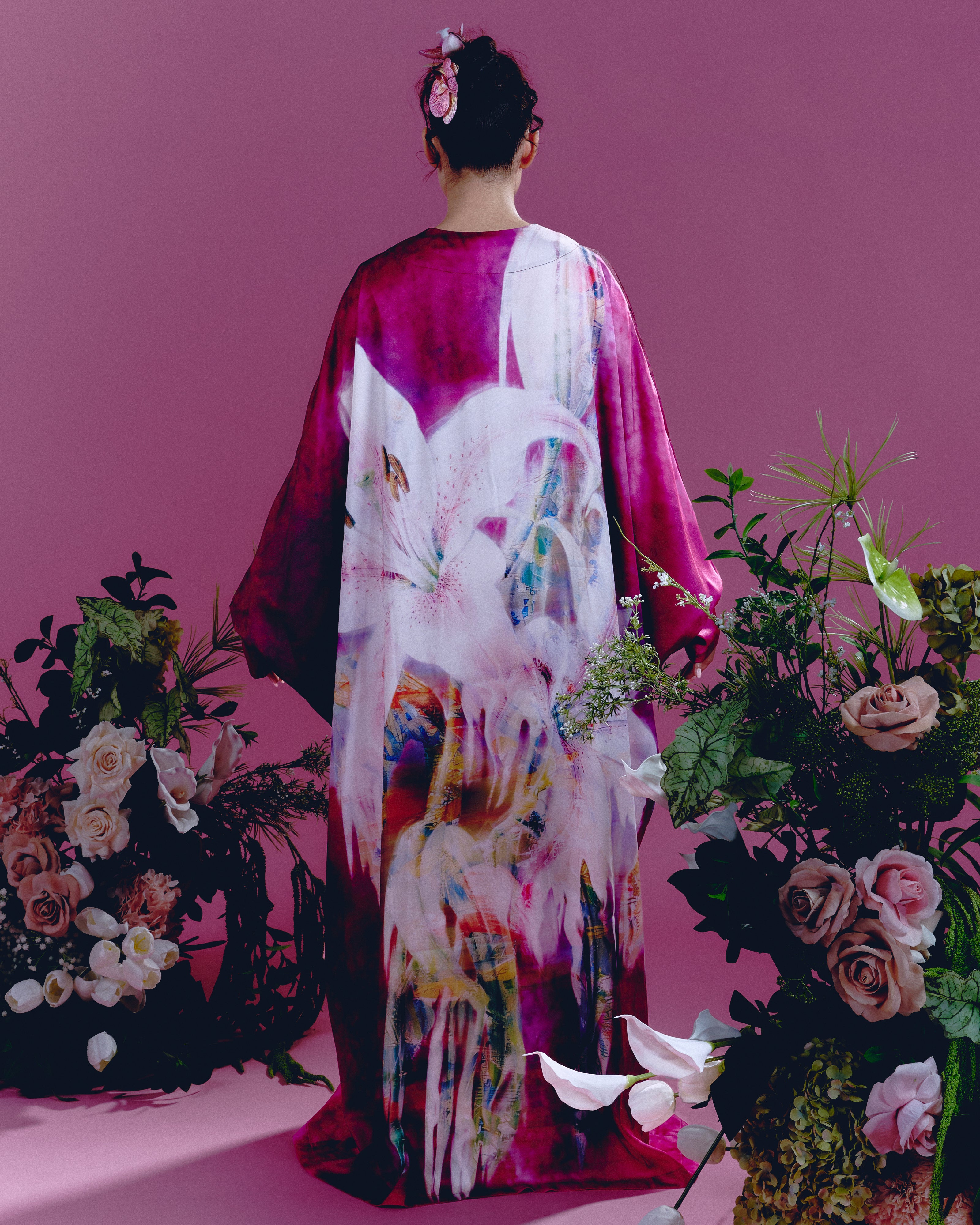 Pink Lily Abaya