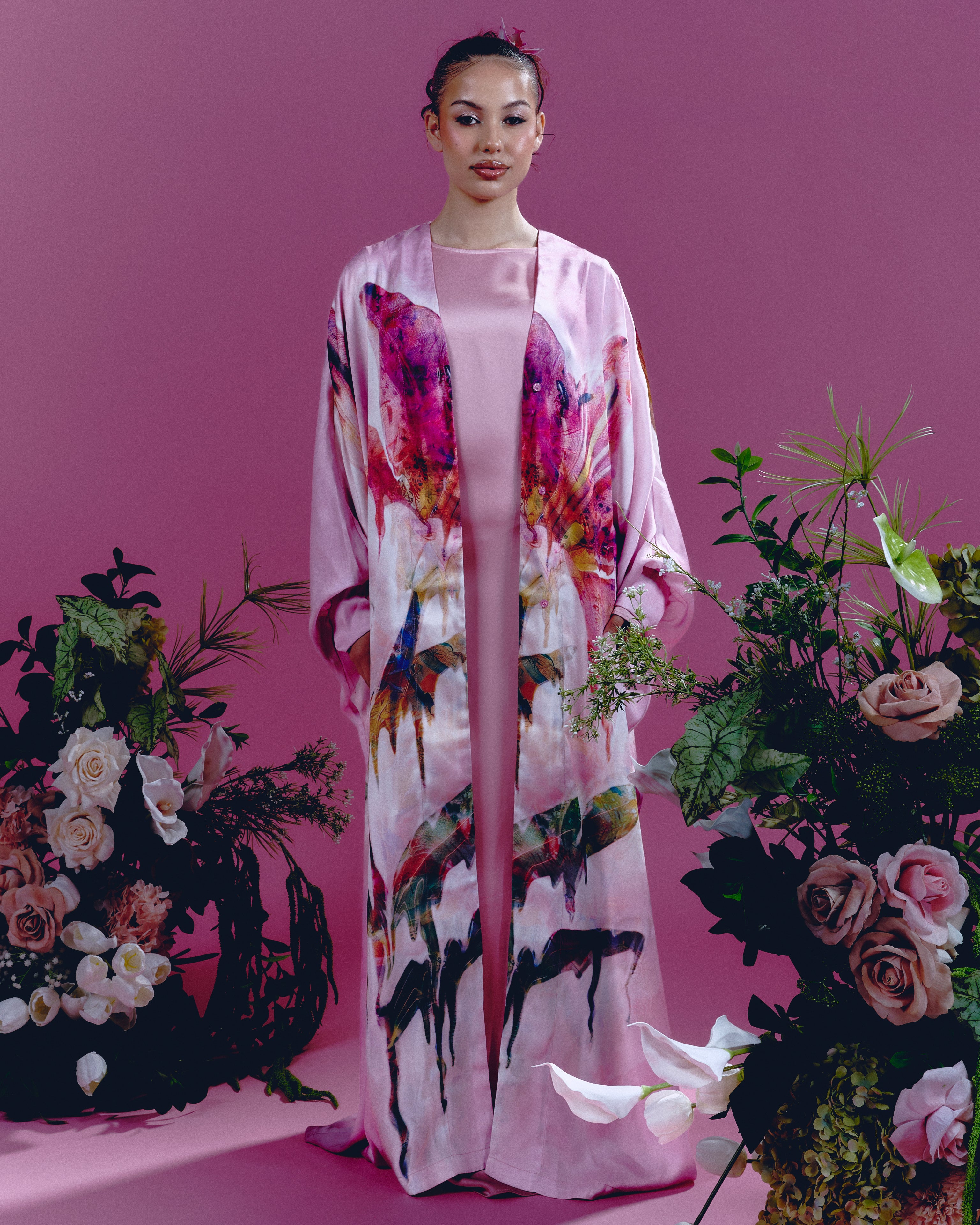 Light Pink Lily Abaya