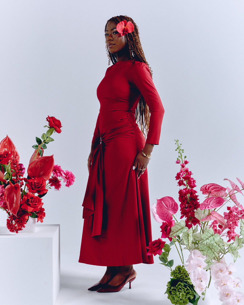 Red Ring Dress