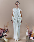 Cream Melting Dress